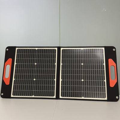100W Panel Surya Fleksibel Hitam MSDS UN38.3 Panel Surya Lipat