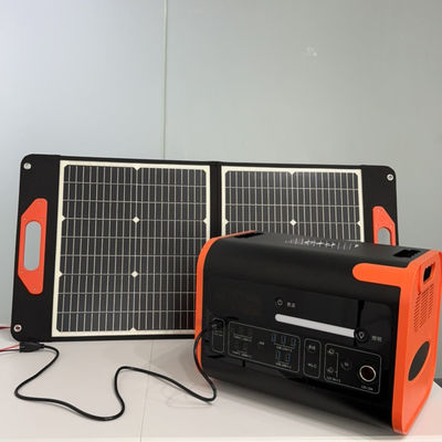 100W Panel Surya Fleksibel Hitam MSDS UN38.3 Panel Surya Lipat