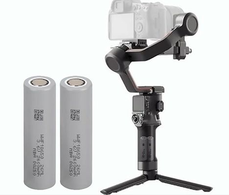 2600mAh Li Ion Baterai Silinder Terisi Ulang 18650 Li Ion Suhu Rendah