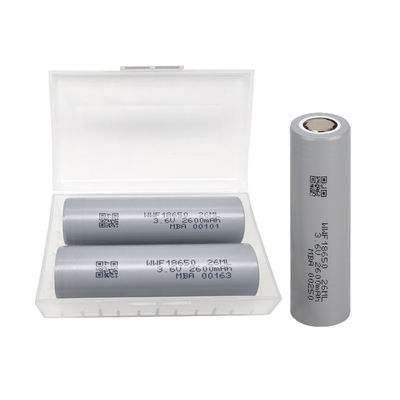 3.6V 2600mAh Baterai Li-ion 18650 Baterai Untuk Suhu Rendah