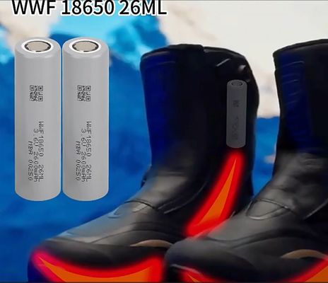 Low Temp 18650 Baterai isi ulang 3000mAh 2600mAh Baterai Li Ion Silinder