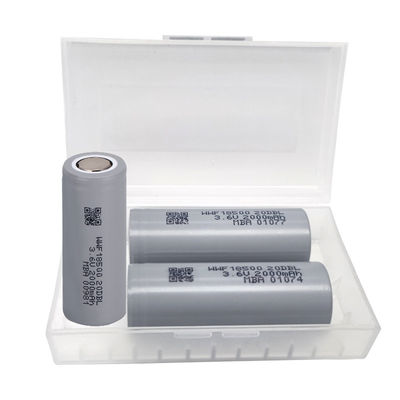 -40 Baterai Lithium Ion Suhu Rendah MSDS Tegangan Nominal 3.6V