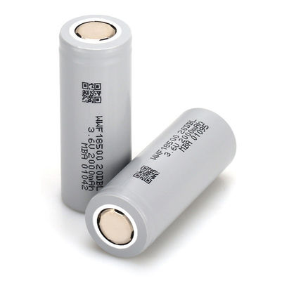 UN38.3 Li Ion Suhu Rendah 18650 30ml Li Ion Silinder 3.6V