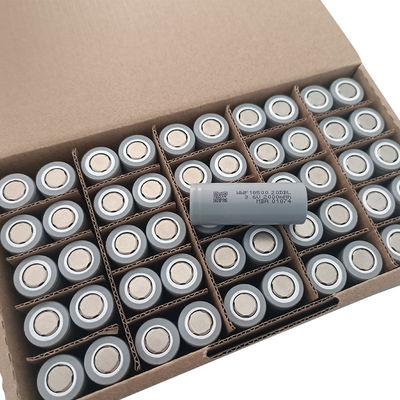 NCA Cathode Low Temperature 18650 Silinder Lithium Cells Kapasitas Besar