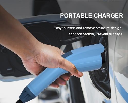 Frekuensi 50Hz 60Hz Portable EV Charger Fast Charging Electric Car Charger