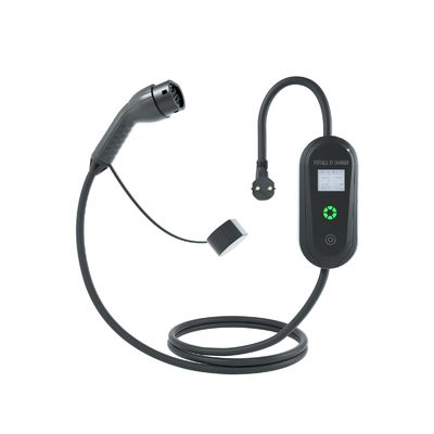 220V 16A 3.5kw Single Phase AC EV Charger Wall Mount Untuk Kendaraan Listrik