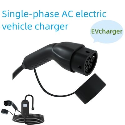 220V AC Rumah Pengecas Mobil Listrik Single Phase Listrik Mobil Wall Box