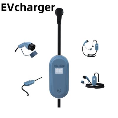 3.5kw Cepat Rumah Ev Charger 1.8kg Car Charger Listrik Wall Mount