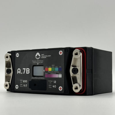 Motor Rescue LiFePO4 Baterai 6,5Ah Kapasitas Dan Terminal Tembaga 12V
