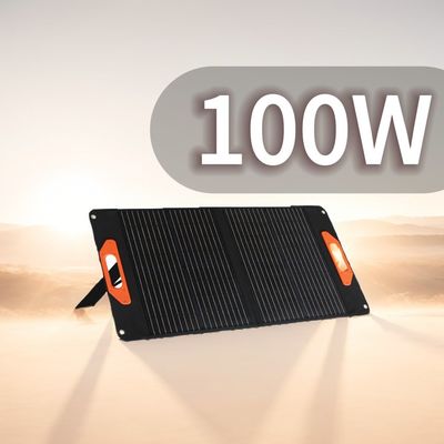 DC Output 19V/5.3A 100W Foldable Solar Panel untuk kegiatan luar ruangan