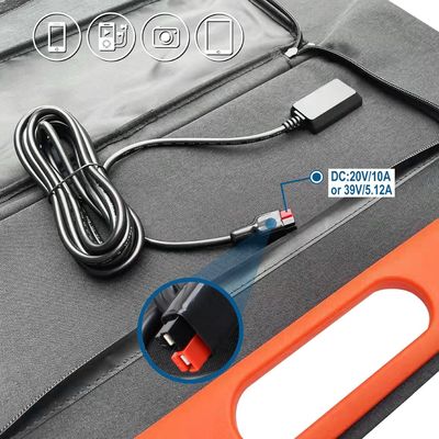 High Power Portable Solar Panel 12V 200W Panel Surya Seluler