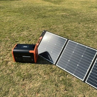 High Power Portable Solar Panel 12V 200W Panel Surya Seluler