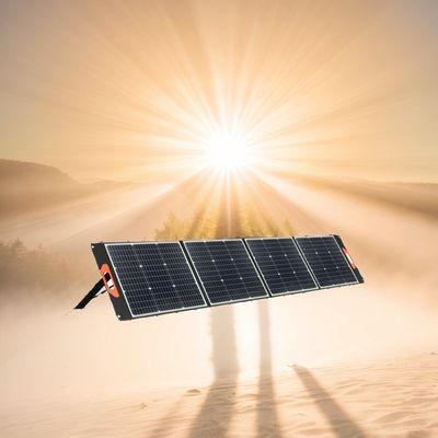 400W Outdoor Activities Solar Panel dengan USB Port Folding Sertifikasi CE