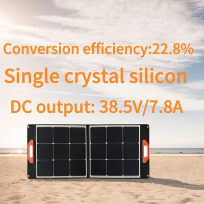 Perjalanan Luar Ruangan Penting 300W Foldable Monocrystalline Solar Panel untuk Pasokan Listrik