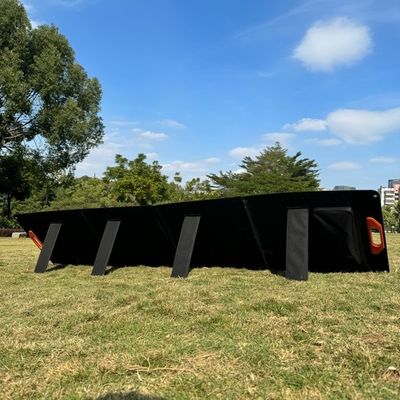 Fast Charging Folding Solar Panel Kit Disesuaikan 100w Portable Solar Panel