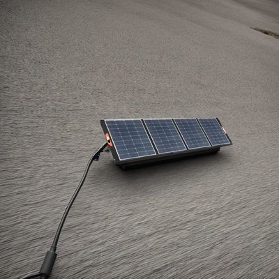 USB 100 Watt Portable Solar Panel UN38.3 Pengisi Daya Surya Lipat