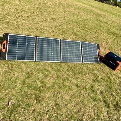 Sistem Daya Surya Kamp Kristal Tunggal 22,8% Panel Surya Camping Ringan