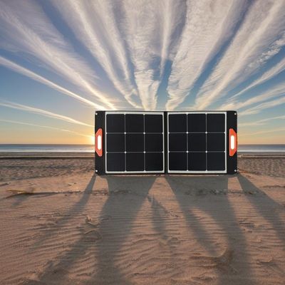Monocrystalline Silicon Foldable Solar Power Charger Untuk Perahu RV