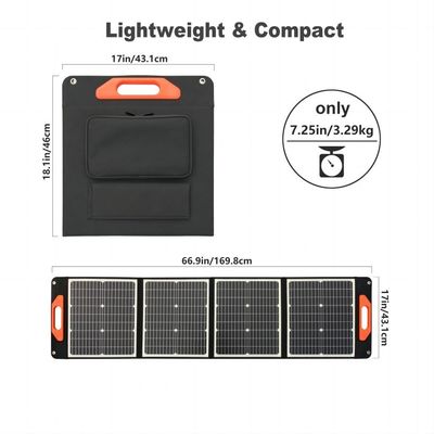Waterproof darurat lipat solar panel charger untuk layanan purna jual