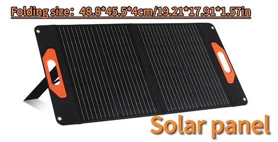 Mobile Power 60W Foldable Solar Panel dengan 30W*2PCS Cell dan Layanan Pasca Penjualan