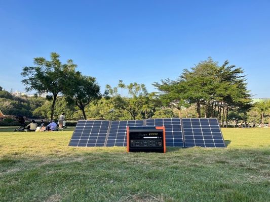 Ringan 5,15kg Hitam 200W Panel Surya Fotovoltaic dengan Efisiensi Konversi Tinggi