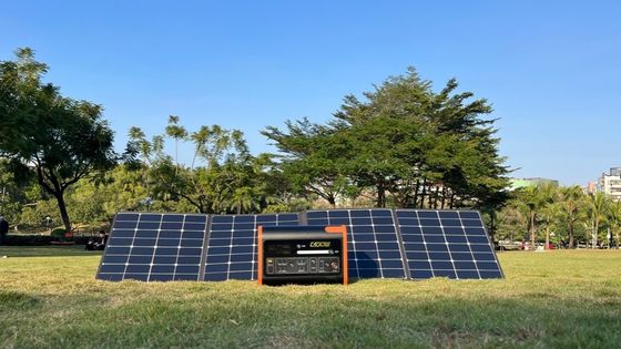 MSDS Monocrystalline Silicon Solar Panels 400W Pengisi daya panel surya lipat