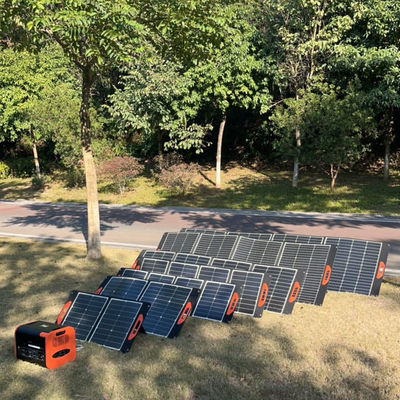 60W 100W 120W hitam panel surya fotovoltaik dengan nilai puncak 5V 9V 12V 15V