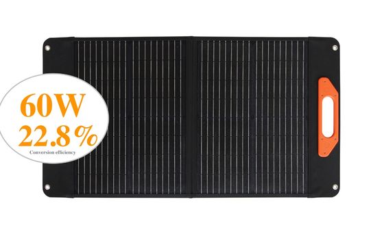 30W*2PCS MSDS Lipat Panel Surya Fleksibel UN38.3 Panel Surya Silikon Monokristalin