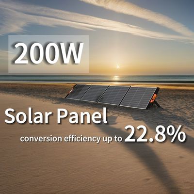 200W Monocrystalline Silicon Solar Panel dan untuk daya saing dan pasokan listrik