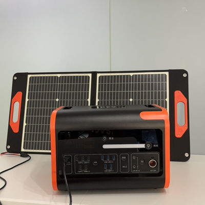Xt60 Port Foldable Solar Panels untuk Pengecoran Darurat di Luar Ruang 22*24.8*1.77in Size