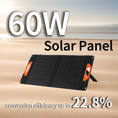 22Efisiensi Konversi 0,8% Panel Surya 50W 60W 100W 200W untuk Sistem Surya Kecil