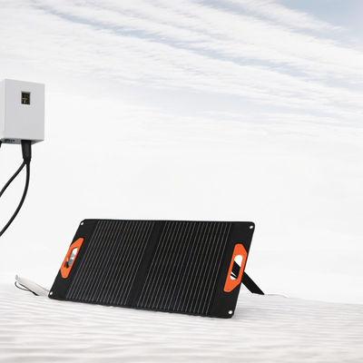 Sistem Panel Surya Portable 50W 60W 100W 200W untuk Pasokan Daya