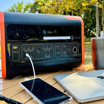 Outdoor Camping Portable Power Solar Power Station 2048wh 2200W Baterai LiFePO4