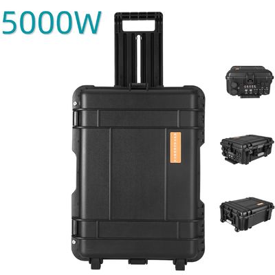 5000W Output Power Bank Darurat Pemancar Pemancar dengan Baterai Lithium-Iron