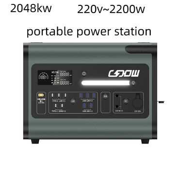 405*275*303 mm Camping Light dan Charging Treasure di Satu Stasiun Listrik Portable