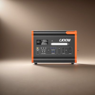 Fast Charging Nominal Capacity 2048wh Lithium Portable Power Station dengan Panel Surya