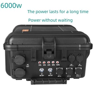 Pemasangan luar Kamping Generator surya Sistem penyimpanan energi Pembangkit listrik portabel