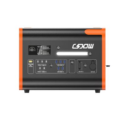 LiFePO4 Portable Power Station 2000W Energy Storage Power Supply AT22 untuk rumah tangga
