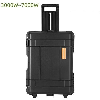 Stasiun pengisian daya seluler luar ruangan surya 3000W/4000W/5000W dengan USB/Tipe-C 18W Max Output