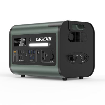Kapasitas nominal 2048wh Outdoor Emergency Power Station dengan daya tinggi dan cepat mengisi daya