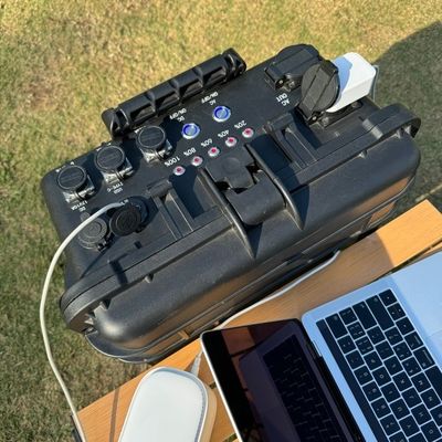 Kapasitas tinggi LiFePO4 Lithium Ion Battery Portable Power Station untuk dalam 6-7 jam waktu pengisian