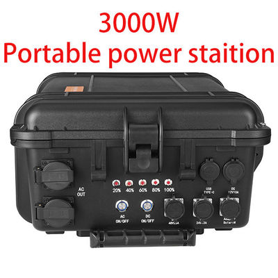 Pasokan listrik tanpa gangguan Generator surya 3000W untuk rumah dan petualangan luar ruangan