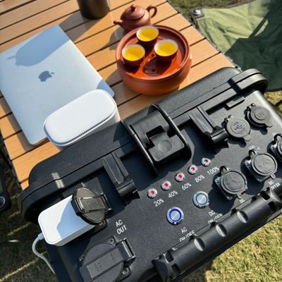 4000W Portable Power Station untuk Drone Laptop Fotografi Generator oksigen Generator surya