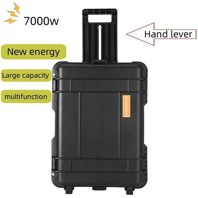 Socket Penerbangan Portable Solar Generator 7000W Pasokan listrik tak terputus 110V-220V