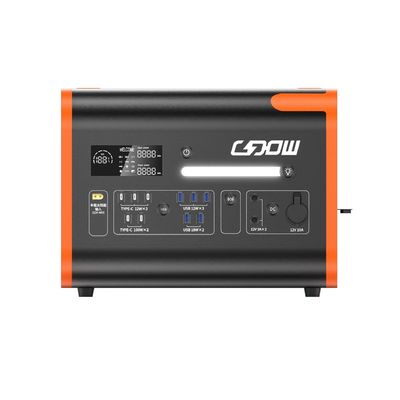 AT22 2000W 2200W LiFePO4 Baterai Portable Power Station untuk Outdoor Power Bank System