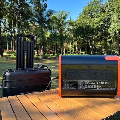 Solar Panel Power Station 2200W Portable Generator dengan AC/DC 230V Output Power Bank