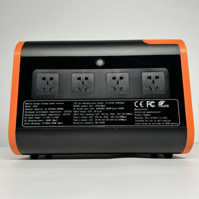 Stasiun Listrik Surya Portable 2200W LiFePO4 Baterai Generator untuk Keluarga dan Darurat