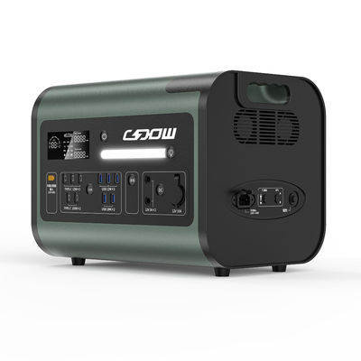 Tipe-C Output Rumah dan Camping Mobile Power Station Sekitar 25kg 2048wh Solar Generator