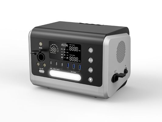 600wh Solar 600W Portable Power Station Dan 15W Wireless Charging