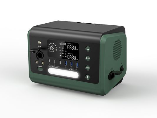 600wh Solar 600W Portable Power Station Dan 15W Wireless Charging